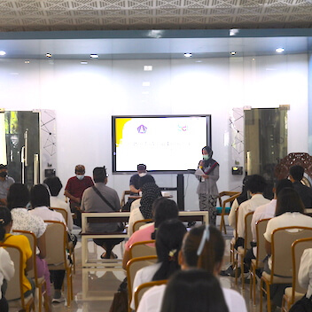 Kegiatan yang pertama kali dilakukan oleh peserta diklat setelah tiba di BDI Denpasar. Peserta diklat mendapatkan penjelasan tentang program pendidikan dan pelatihan di BDI Denpasar.